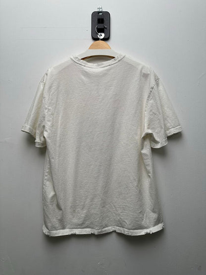 Preowned Gv Gallery White Raspberry Japan Tee Sz.Medium