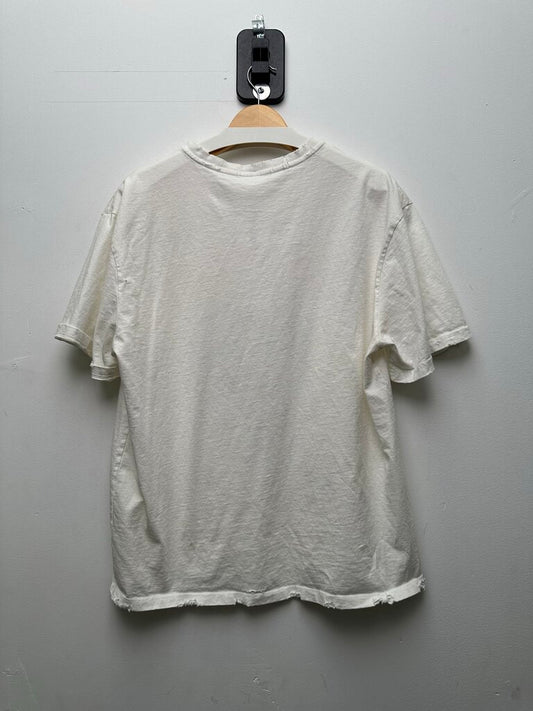 Preowned Gv Gallery White Raspberry Japan Tee Sz.Medium