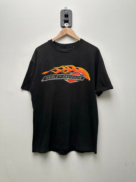 1993 Harley Davidson Flame Tee Sz L