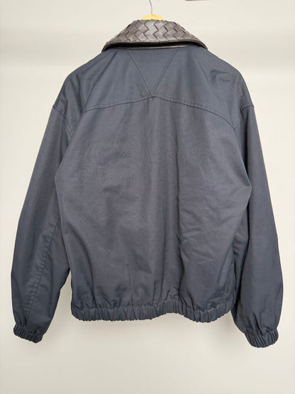 Preowned Bottega Venetta Woven Collar Jacket size 48(M)