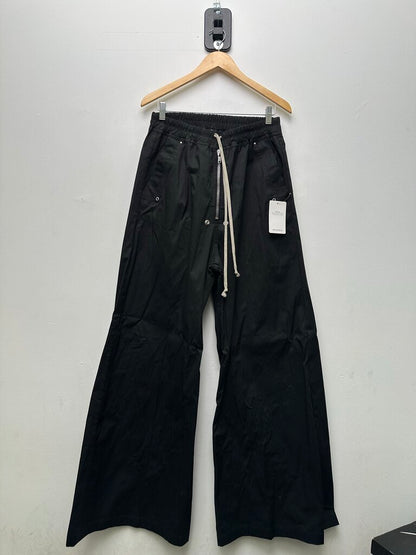 New Rick Owens Porterville FW24 Black Flare Pants sz.40(Medium)