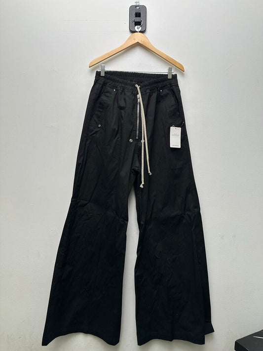 New Rick Owens Porterville FW24 Black Flare Pants sz.40(Medium)