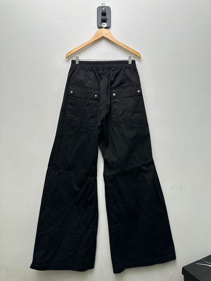 New Rick Owens Porterville FW24 Black Flare Pants sz.40(Medium)