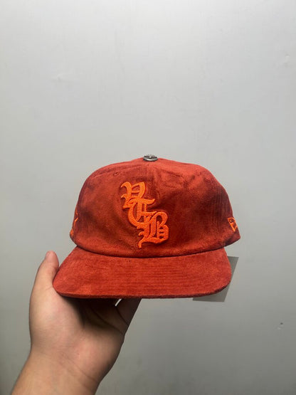 New Vertabrae Red Suede Hat