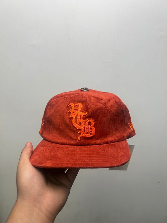 New Vertabrae Red Suede Hat