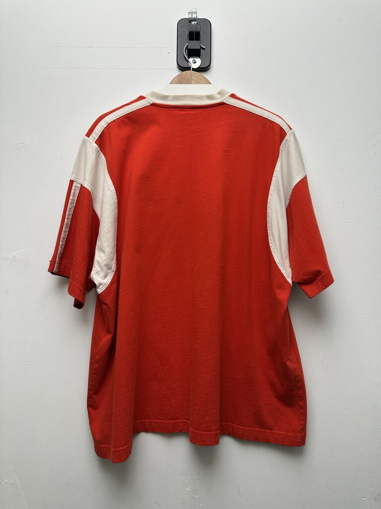 Preowned Balenciaga Sporty B Red T-Shirt Boxy Oversized sz.L
