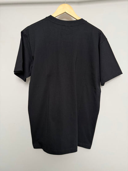 New Supreme Spell Out Logo Black Tee size XL