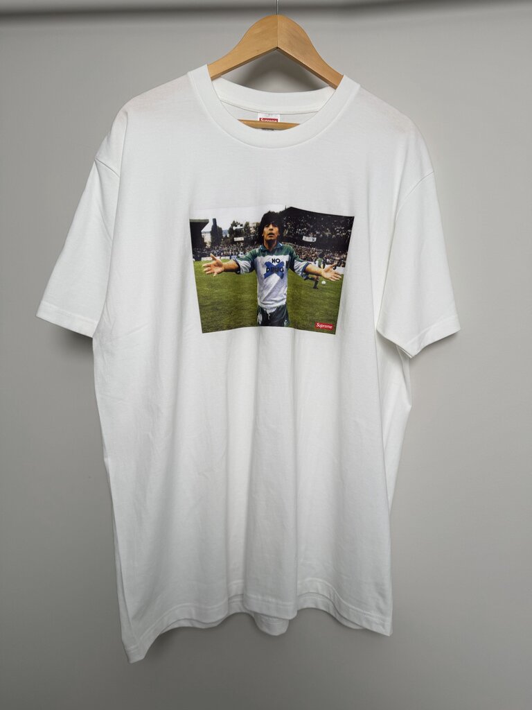 New Supreme Maradona White Tee size XL