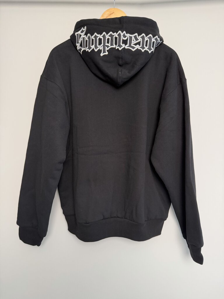 New Supreme White Sock Zip Hoodie size S