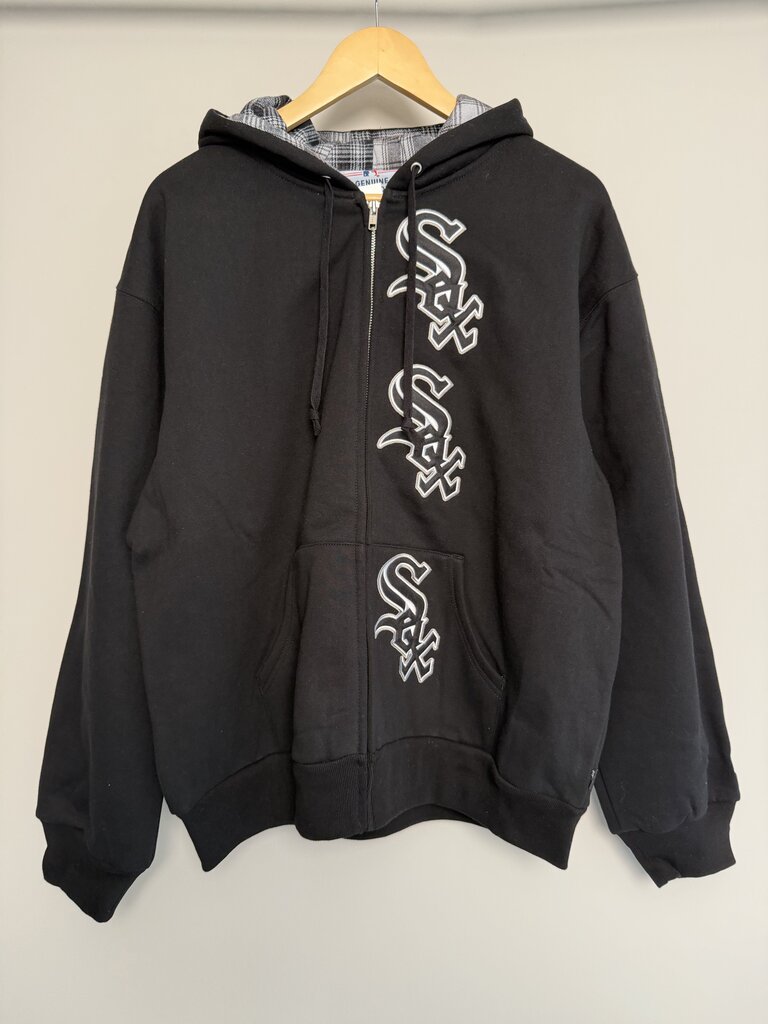 New Supreme White Sock Zip Hoodie size M