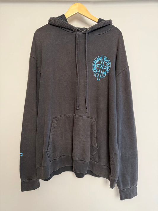 Preowned Chrome Heart Mapple Thorpe Black UNC Hoodie size XL