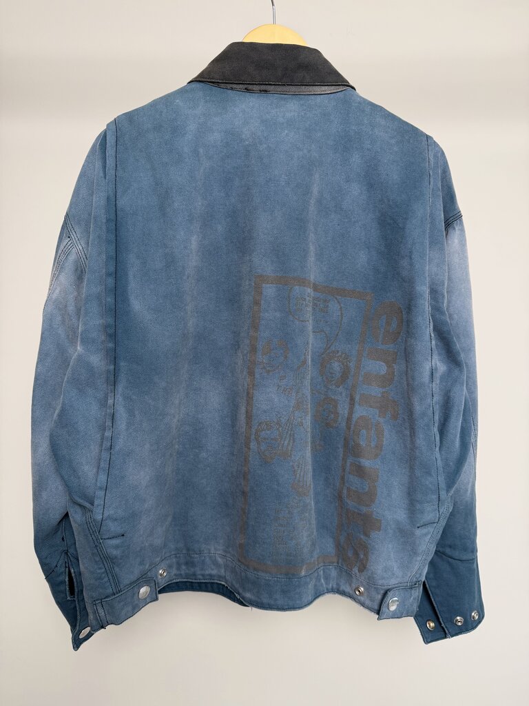 Preowned ERD Canvas Blue Work Jacket size M