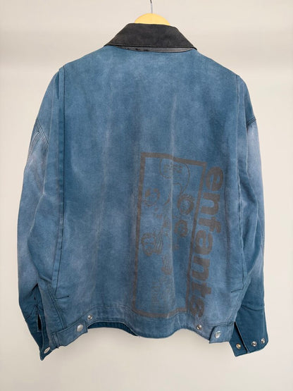 Preowned ERD Canvas Blue Work Jacket size M