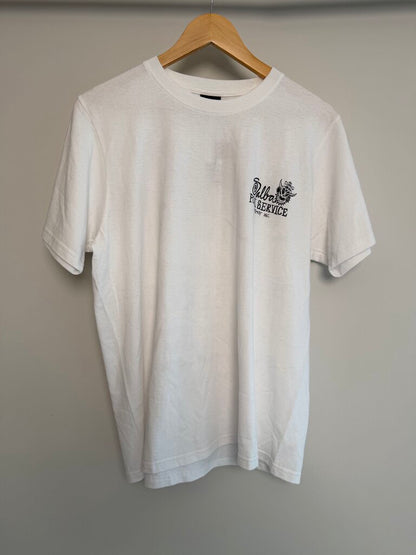New Stussy White Pool Party White tee size S