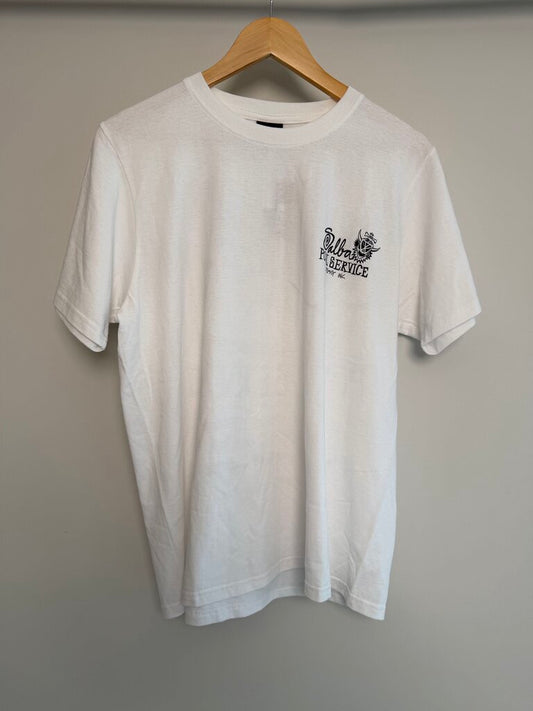 New Stussy White Pool Party White tee size S