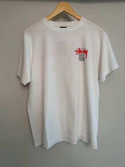 New Stussy White Biult Tough Tee size S