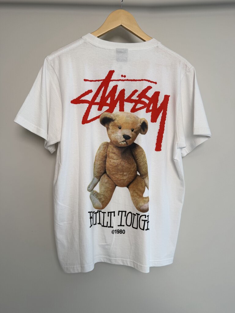 New Stussy White Biult Tough Tee size S