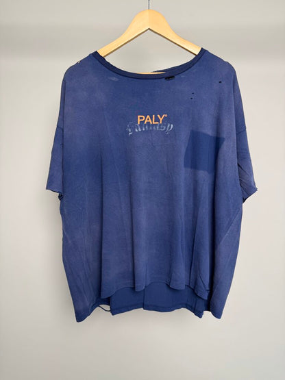 New Paly Core Logo Blue Orange Tee size S