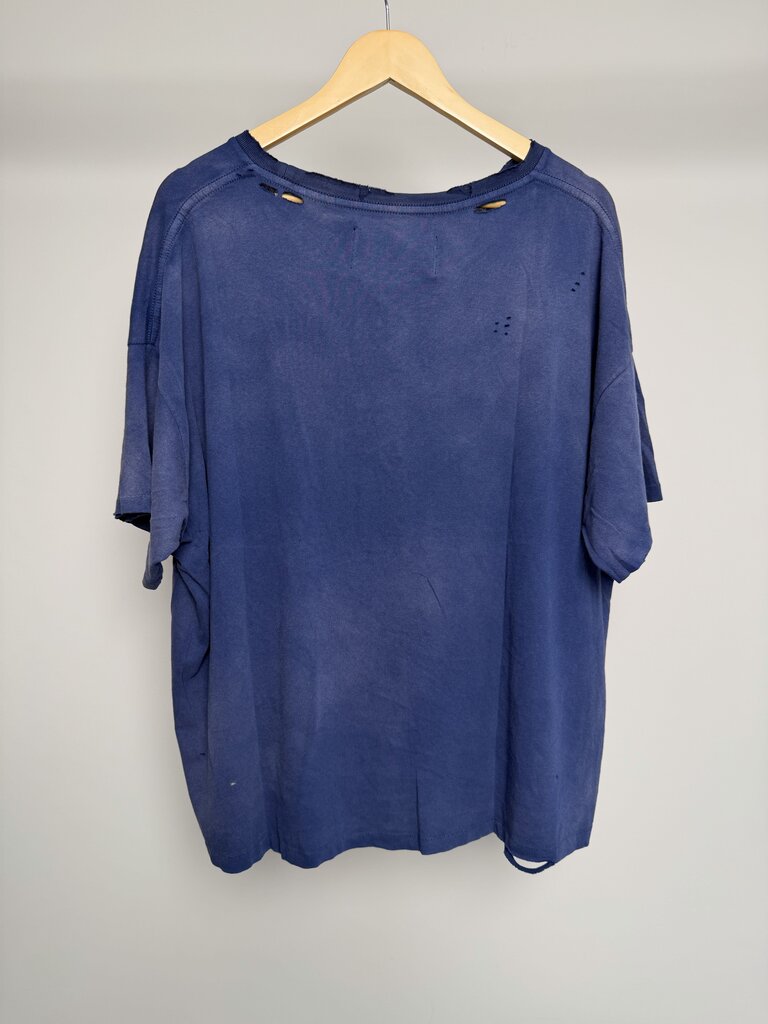 New Paly Core Logo Blue Orange Tee size S