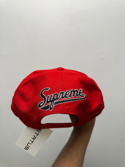 New Supreme Red S Logo 1994 Hat