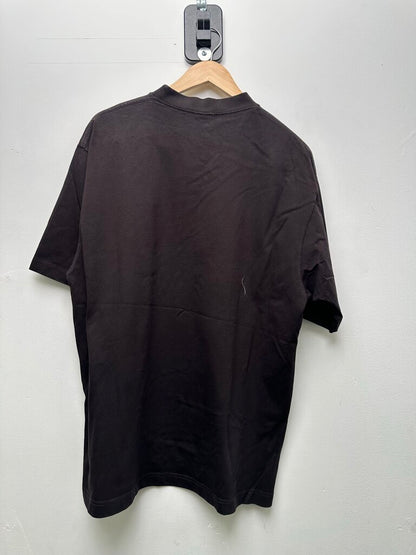 Preowned Balenciaga Beverly Hills Black Tee sz.M