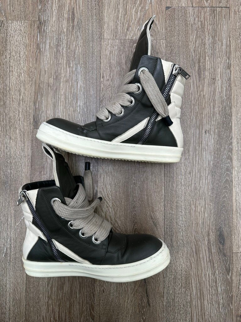 Preowned Rick Owens Geobasket Jumbo Lace Green Milk sz.42