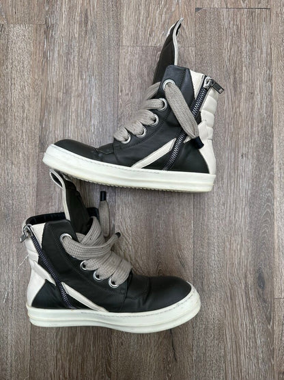 Preowned Rick Owens Geobasket Jumbo Lace Green Milk sz.42