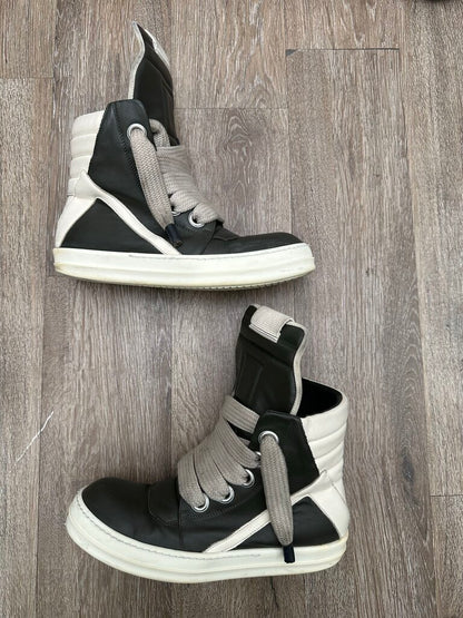 Preowned Rick Owens Geobasket Jumbo Lace Green Milk sz.42