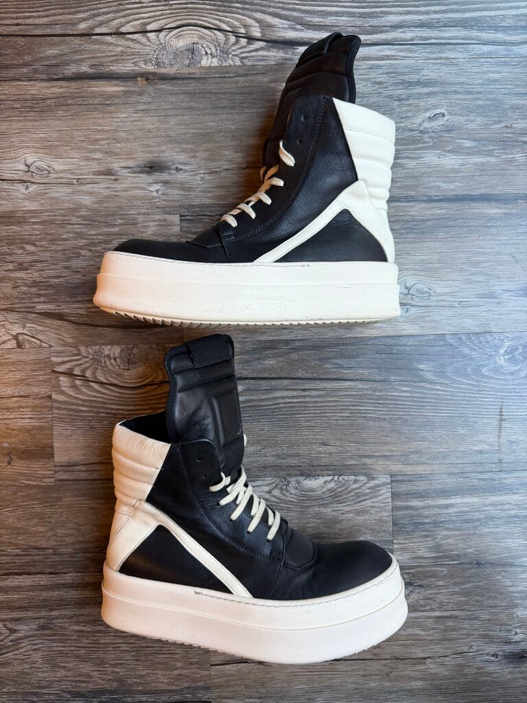 Preowned Rick Owens Double Bumper Geobasket size 42