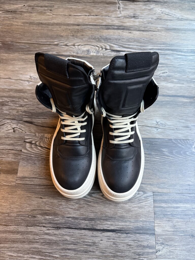 Preowned Rick Owens Double Bumper Geobasket size 42