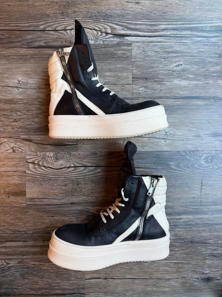 Preowned Rick Owens Double Bumper Geobasket size 42