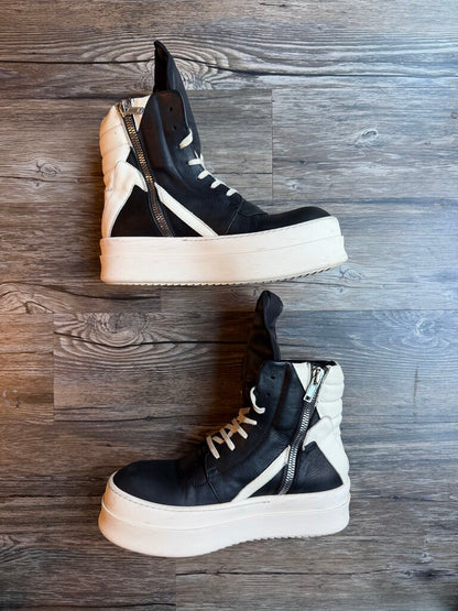 Preowned Rick Owens Double Bumper Geobasket size 42