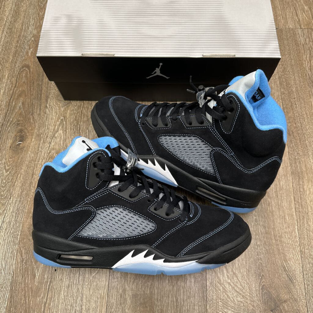New Jordan 5 Black University Blue sz.11