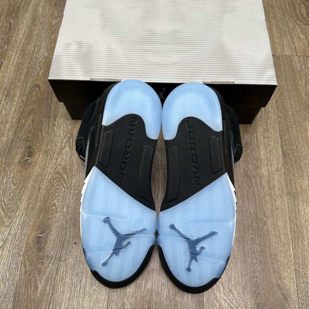 New Jordan 5 Black University Blue sz.12