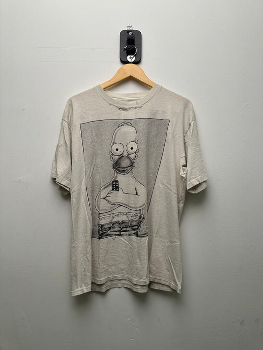 1994 Homer Simpson Distressed Cut Off Sz XL