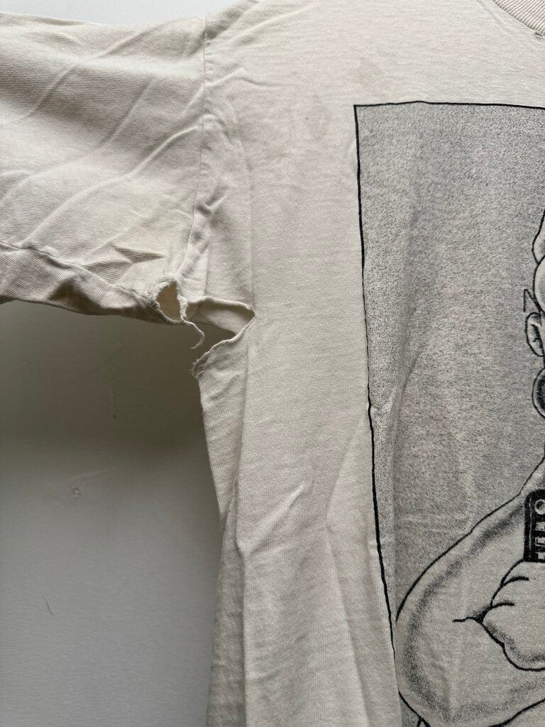 1994 Homer Simpson Distressed Cut Off Sz XL