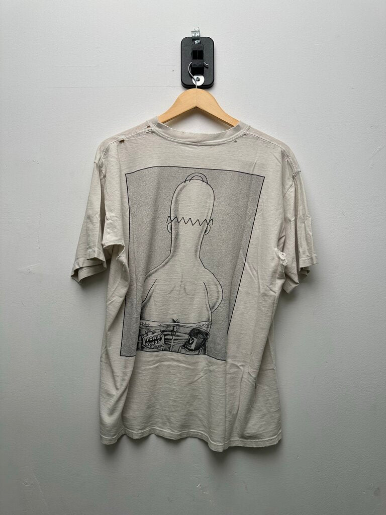 1994 Homer Simpson Distressed Cut Off Sz XL