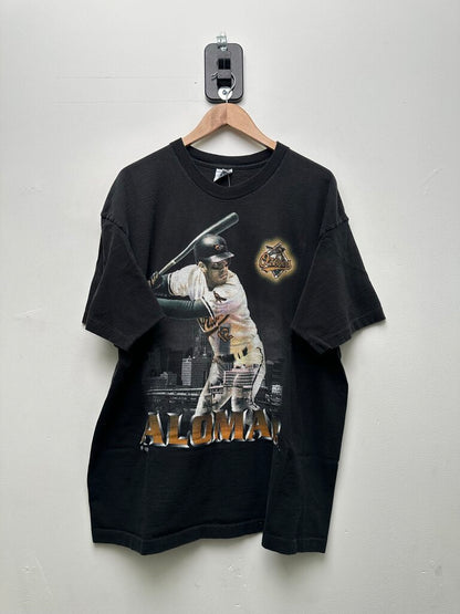 MLB Alomar Baseball Black Tee Sz XXL