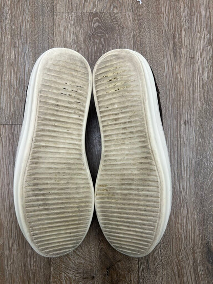 Preowned Rick Owens Vans Dark Brown Suede Sz.46