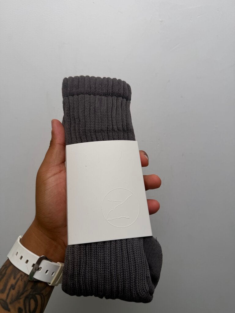 New Faciane Charcoal Scrunch Sock