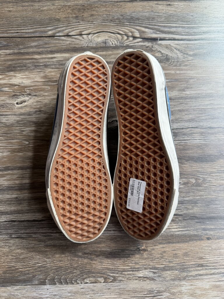 Preowned Vans Pearlized Blue Size 10.5