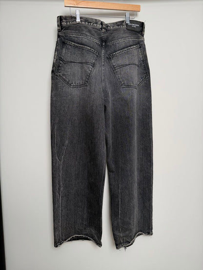 Pre-Owned Balenciaga Grey Lightwash Baggy Denim Sz. S