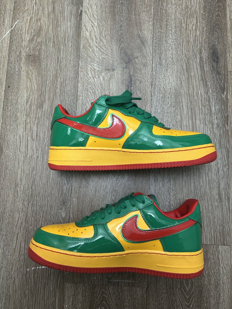 Preowned Nike Lil Yachty Lucky Green AF1 Sz. 9