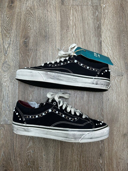 Preowned Vans Double Black Pearlized sz.11.5
