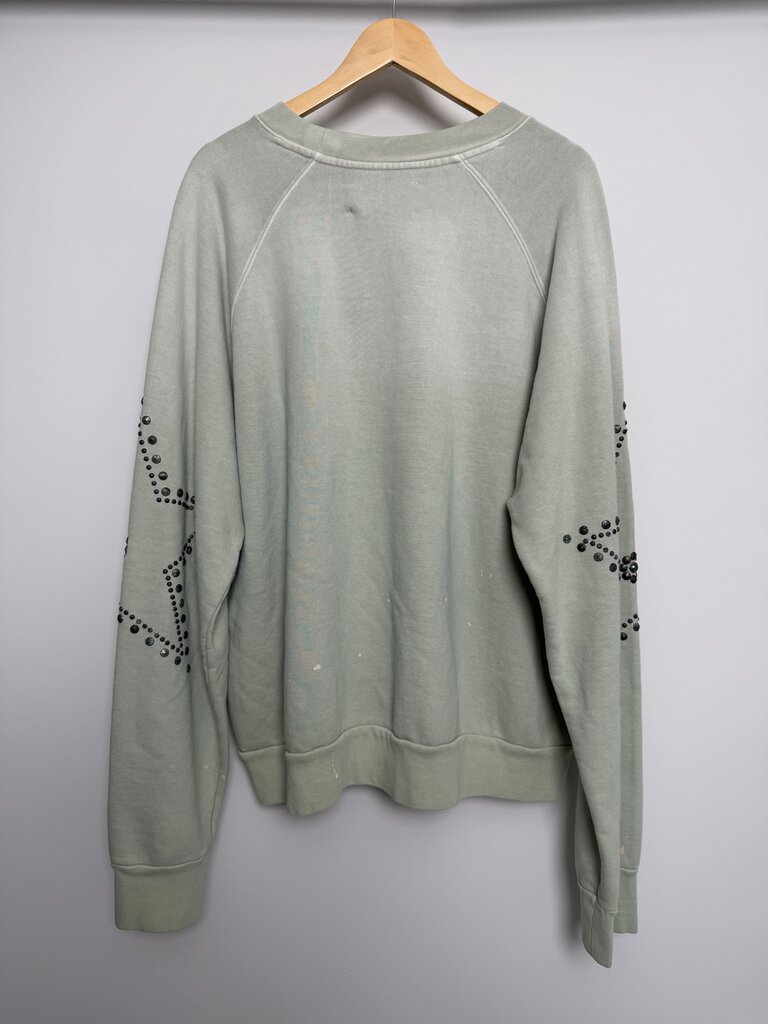 New Satoshi Nakamoto Studded Crewneck Sz. 2XL