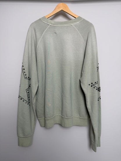New Satoshi Nakamoto Studded Crewneck Sz. 2XL