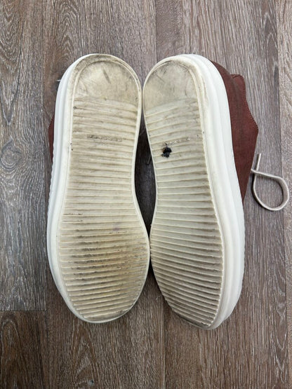 Preowned Rick Owens DRKSHD Henna Brown Ramone Low sz.42
