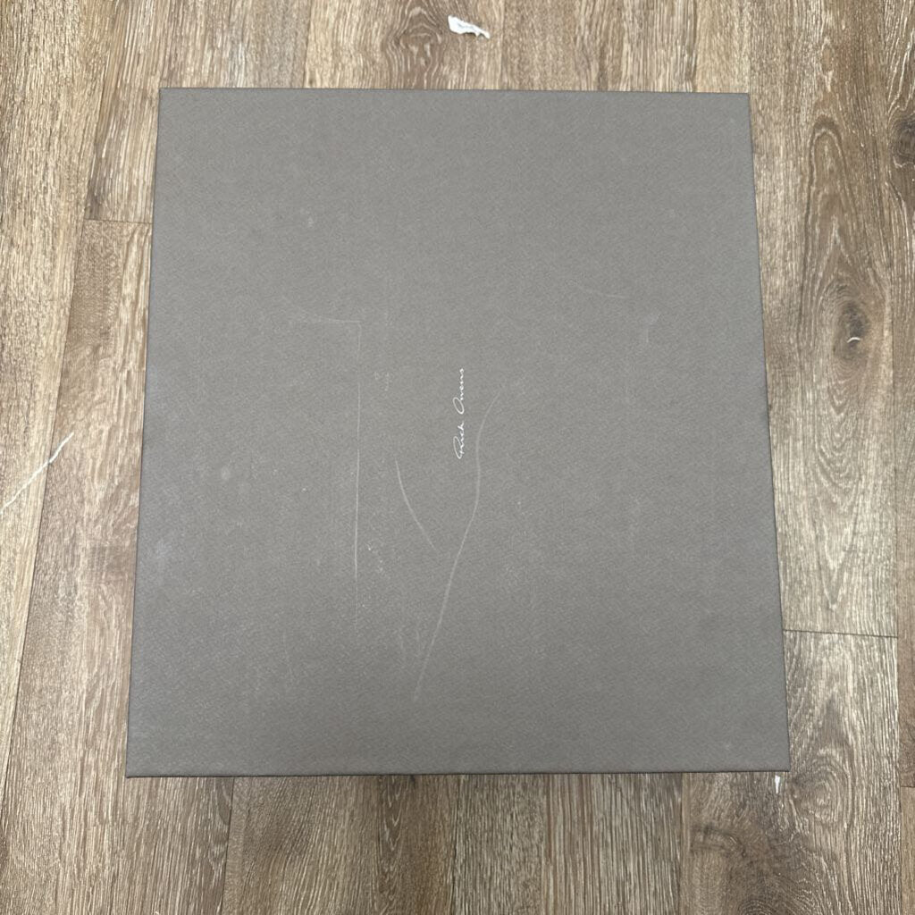 Preowned Rick Owens Triple Black High Ramone sz.41
