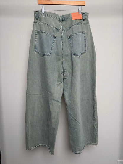 Preowned ACNE Studios Mudwash Baggy Denim size 34-36