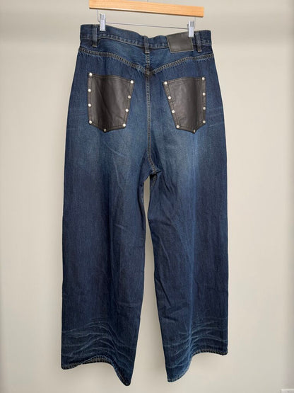 Preowned ACNE Studios Blue Wash Baggy Denim size 34